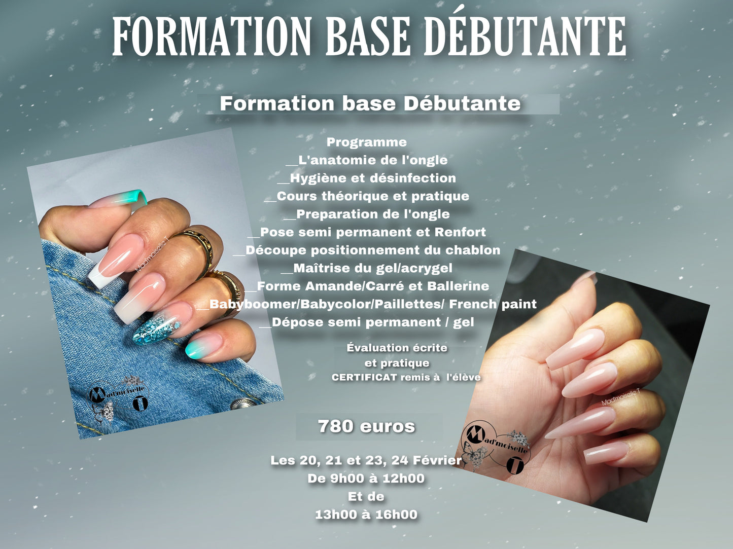 Formation de Base débutante en présentiel (7, 8, 10 et 11 avril 2025) 2 places disponibles